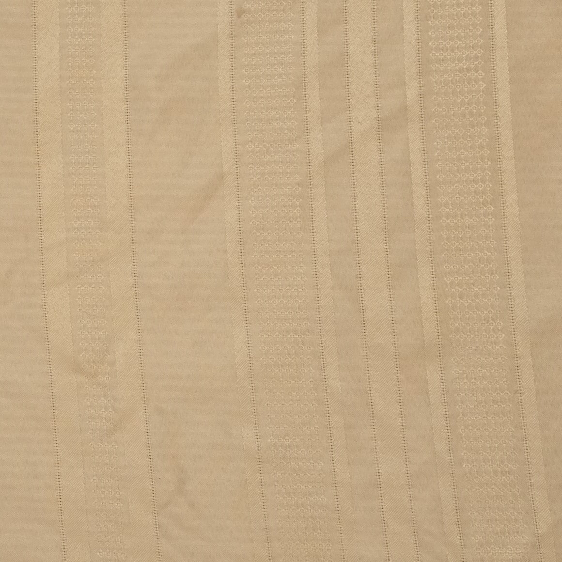 Mustard Yellow Brocade Stripe Circle Skirt