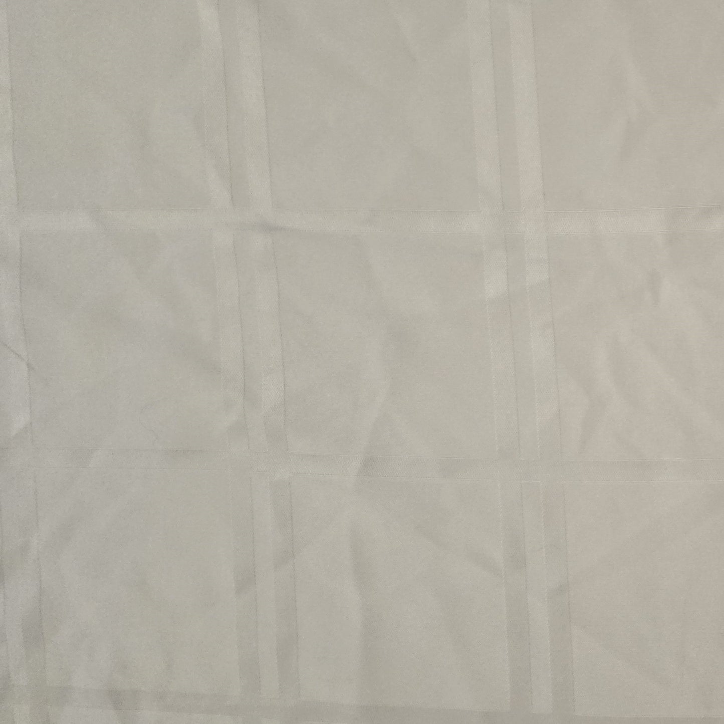 White Checker Damask Circle Skirt