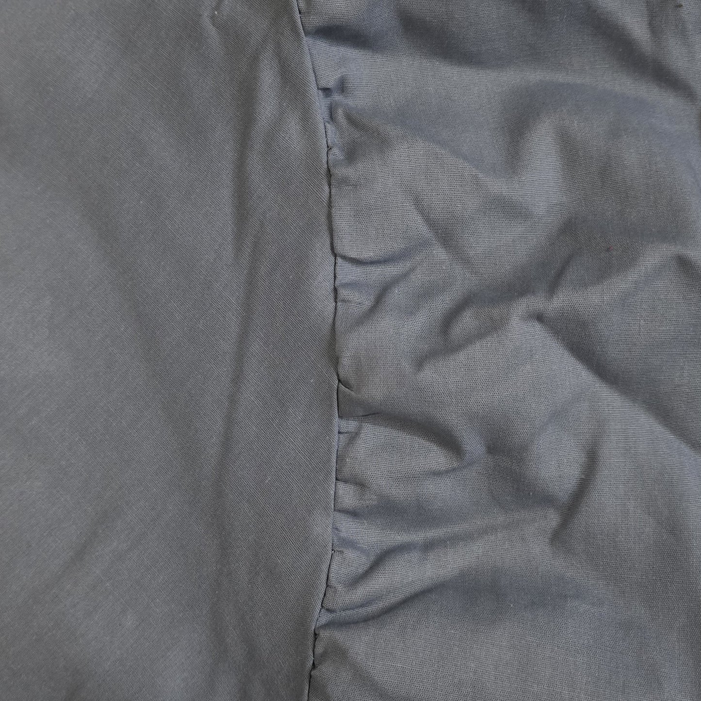 Dark Periwinkle Ruffled Circle Skirt