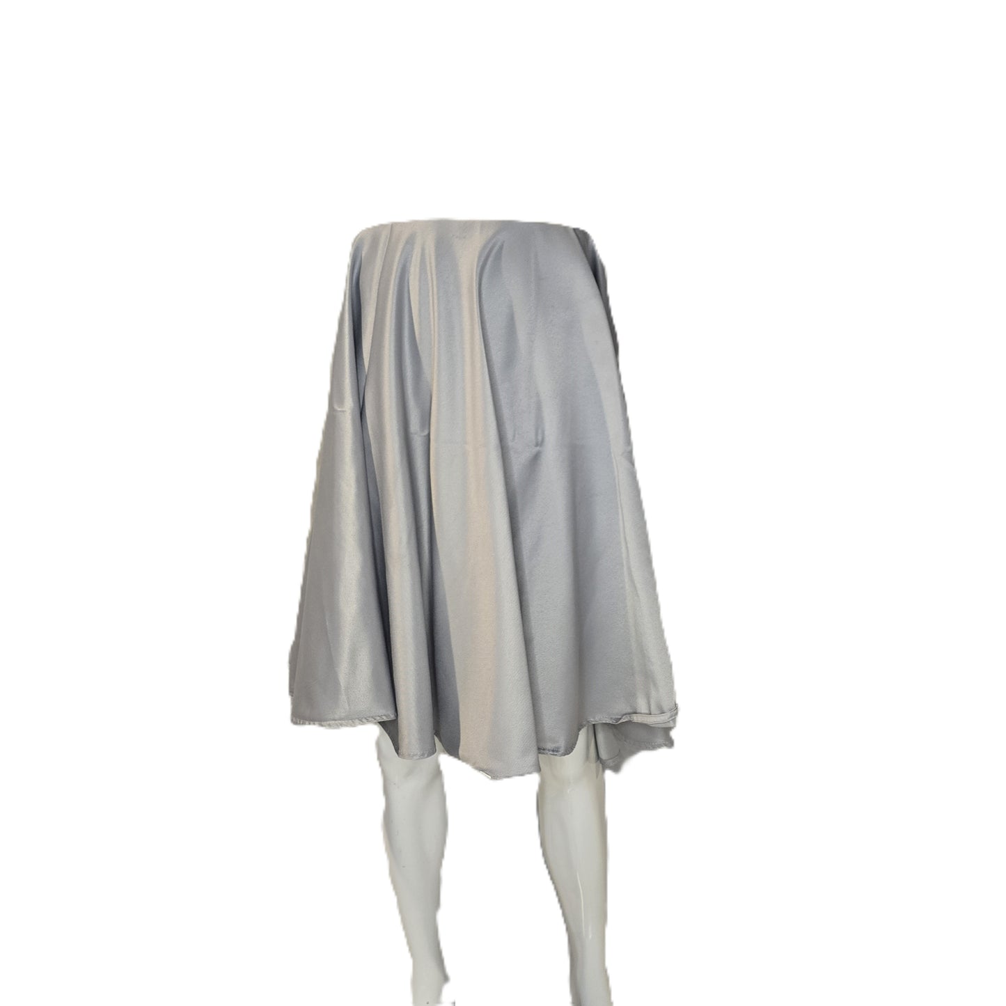 Light Gray Circle Skirt