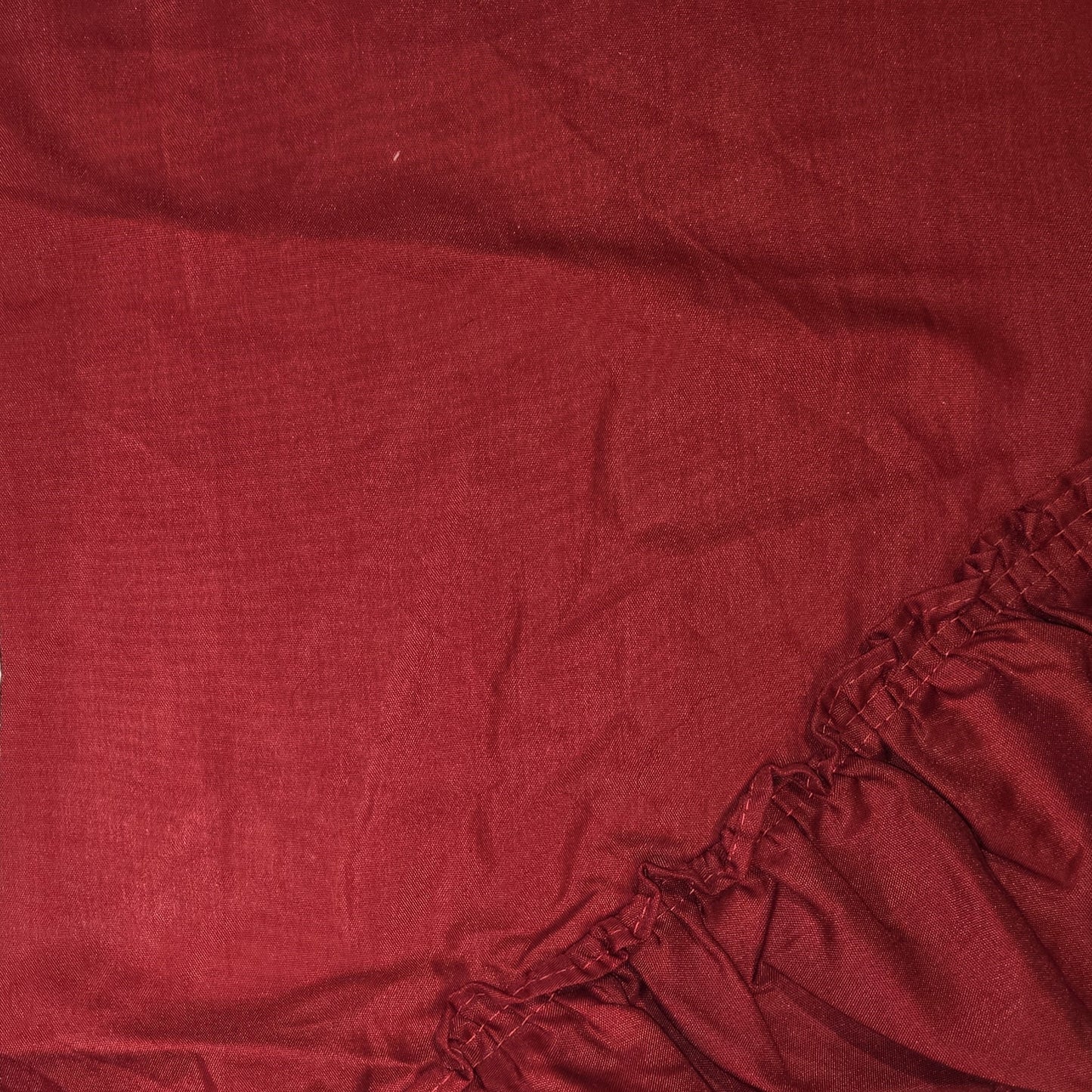 Red Ruffled High Low Skirt