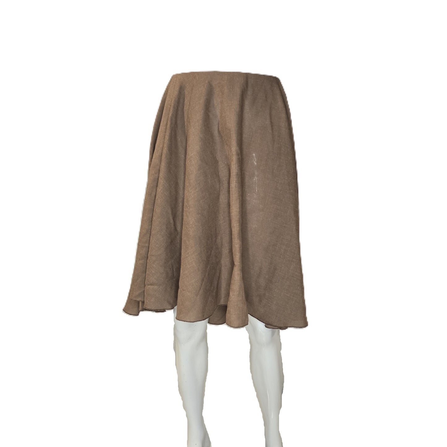 Mocha Brown Circle Skirt