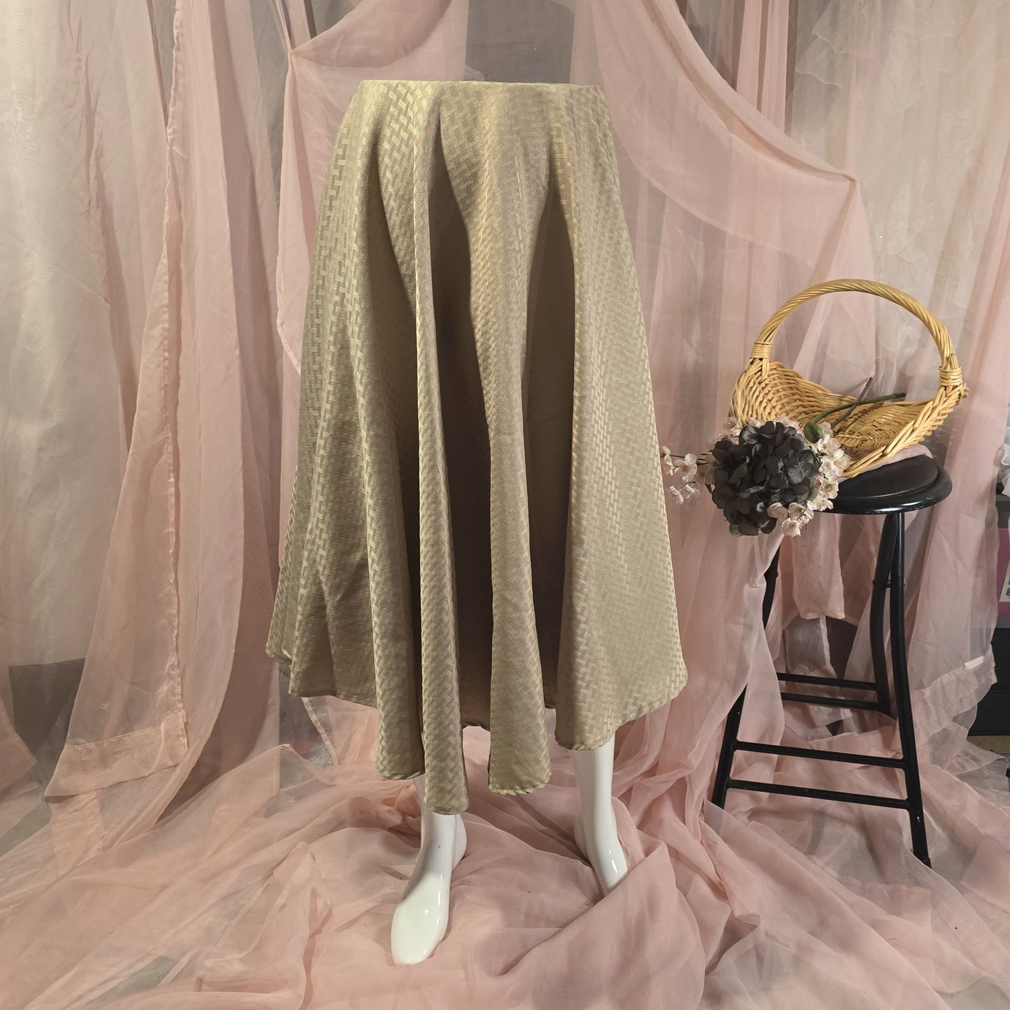 Bronze Circle Skirt