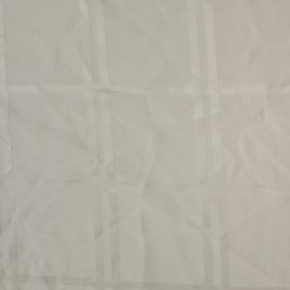 White Checker Damask Circle Skirt