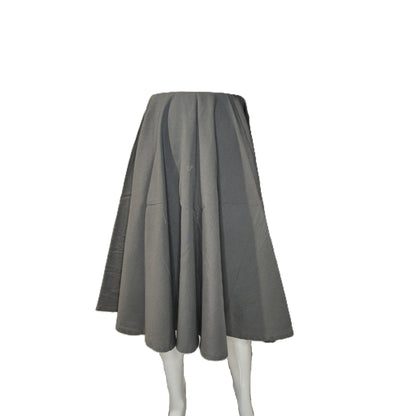 Gray Circle Tablecloth Skirt