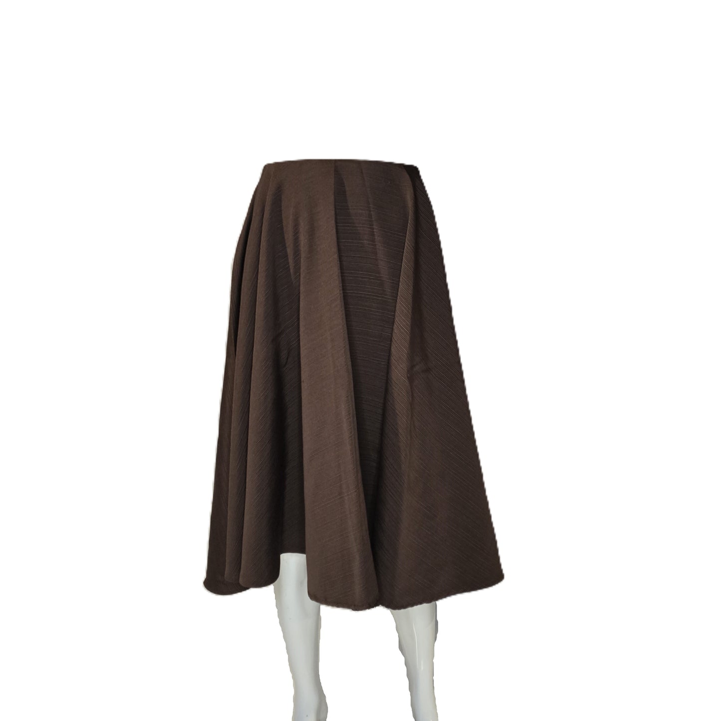 Brown Circle Tablecloth Skirt