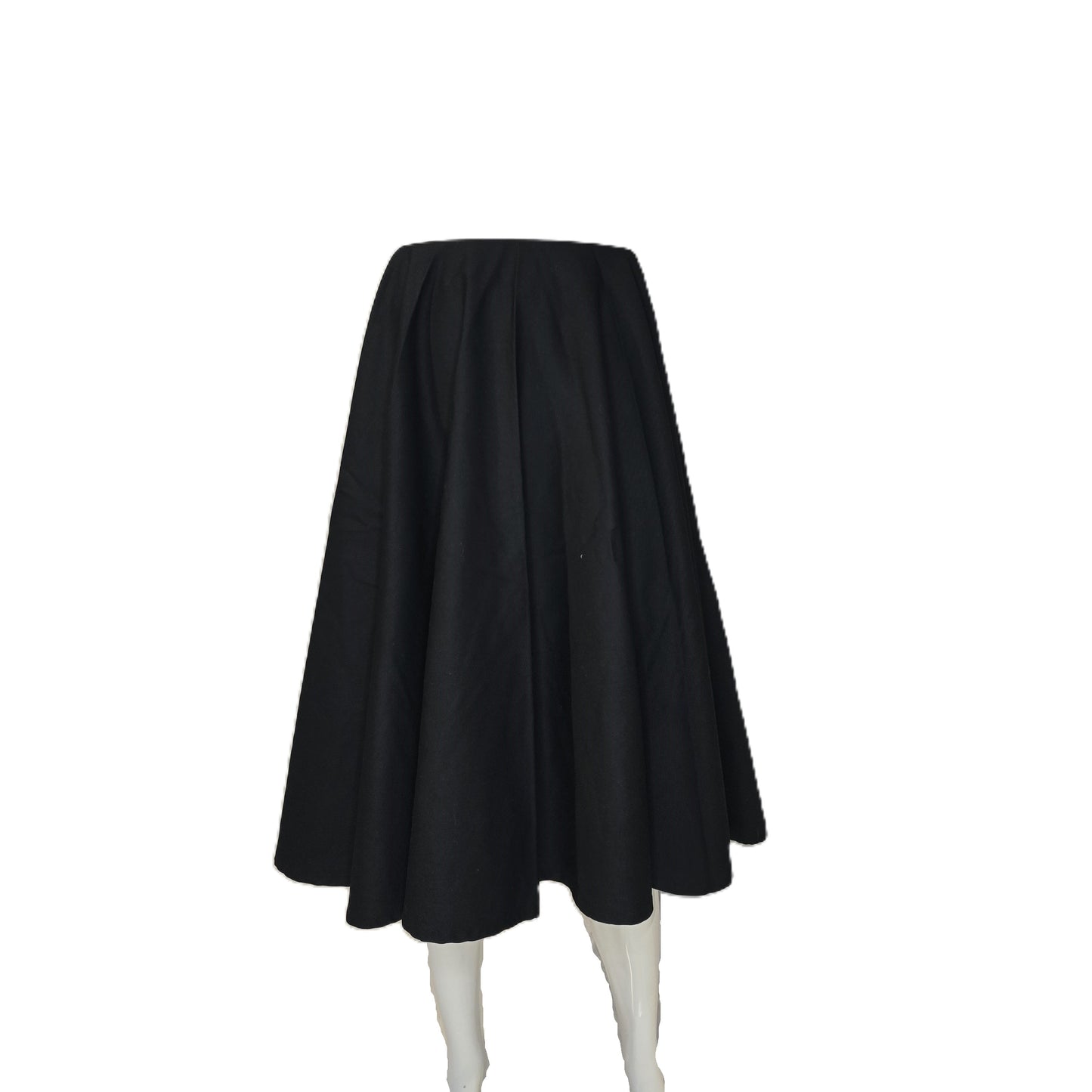 Black Circle Tablecloth Skirt