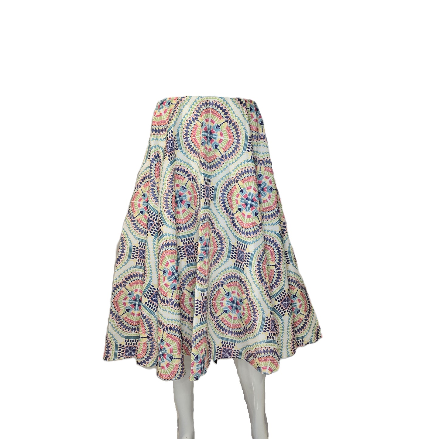 Neon Circle Tablecloth Skirt