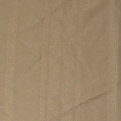 Tan Brocade Stripe Circle Tablecloth Skirt