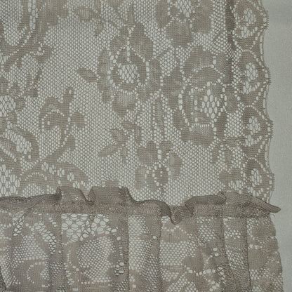 Light Brown Lace Valance Skirt