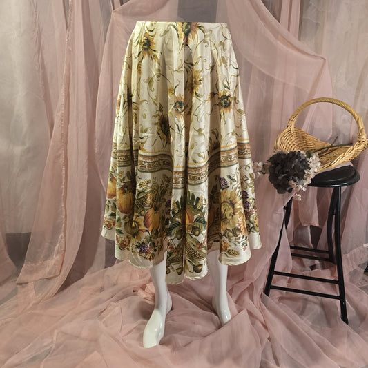 Pumpkins Circle Skirt