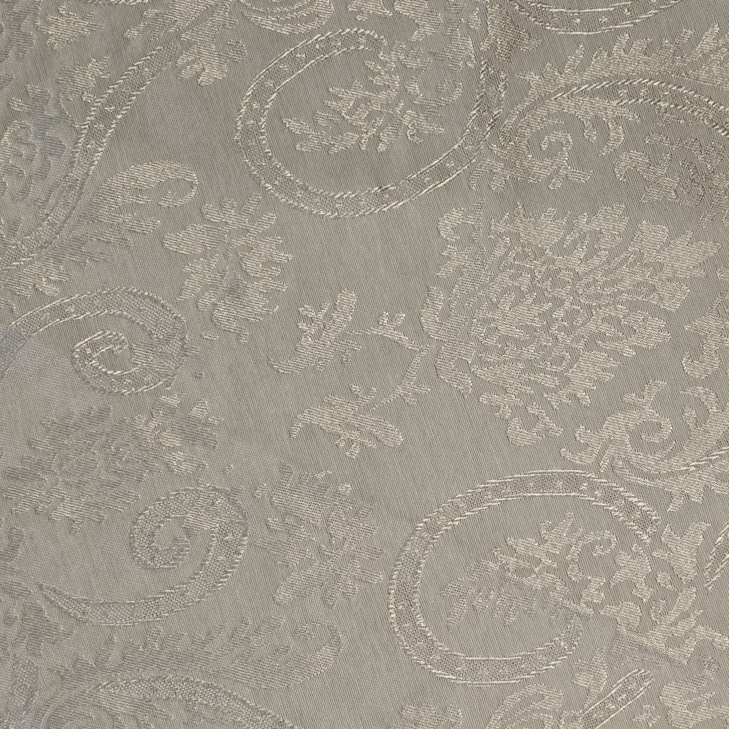Ivory Jacquard Circle Skirt