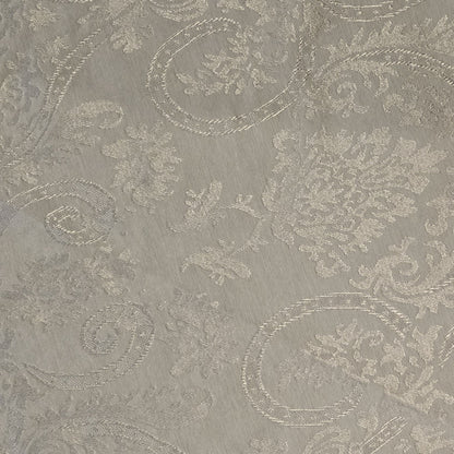 Ivory Jacquard Circle Skirt