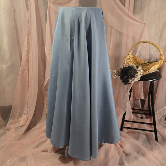 Steel Blue Circle Skirt