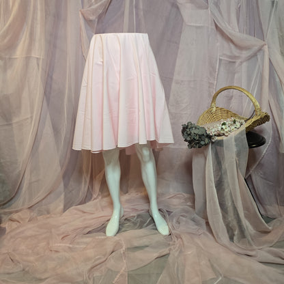 Light Pink Circle Skirt