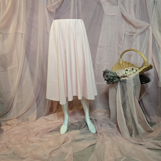 Pink Star Damask Circle Tablecloth Skirt