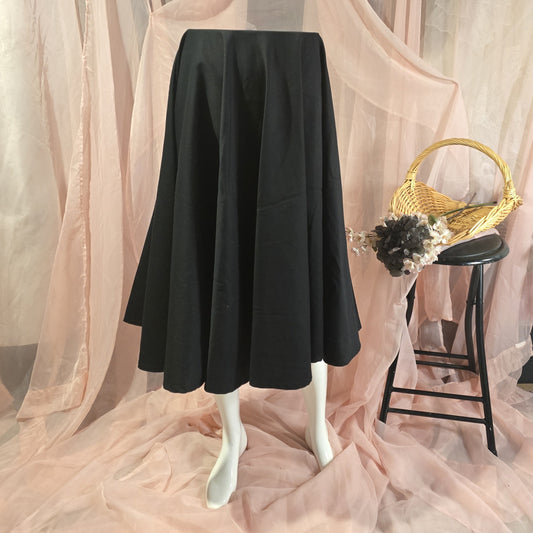 Black Circle Skirt