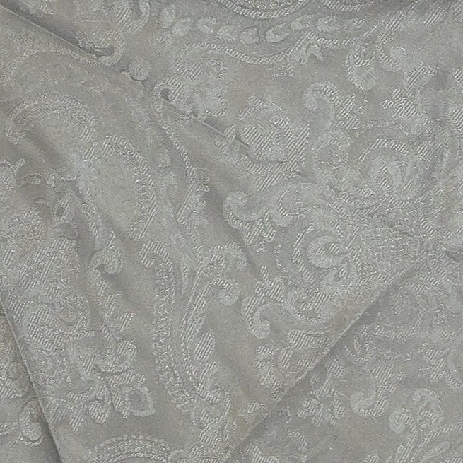 Gray Brocade Circle Skirt