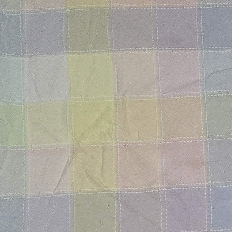 Pastel Plaid Circle Tablecloth Skirt