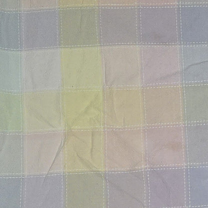 Pastel Plaid Circle Tablecloth Skirt