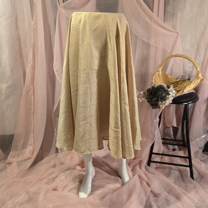 Gold Circle Skirt