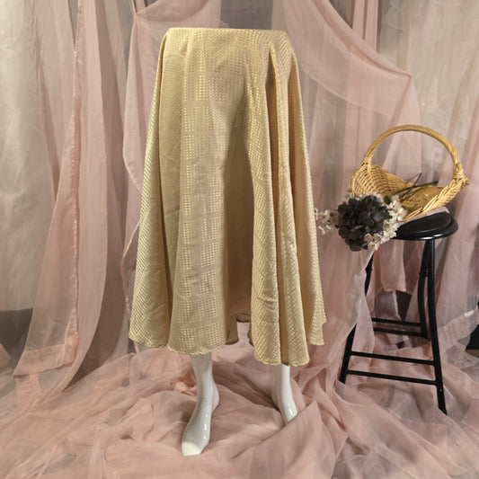 Gold Circle Skirt