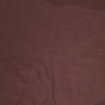 Short Maroon Ruffled Circle Skirt