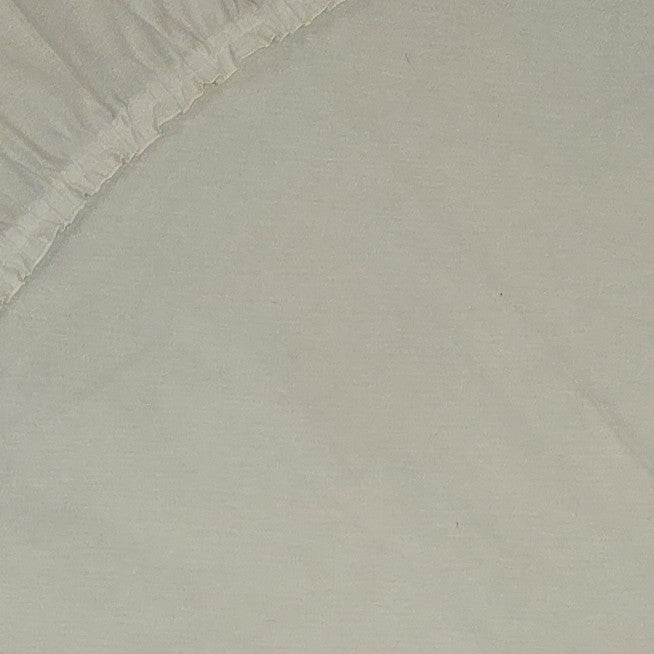 Cream Ruffled Circle Skirt