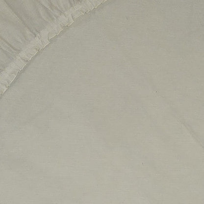 Cream Ruffled Circle Skirt