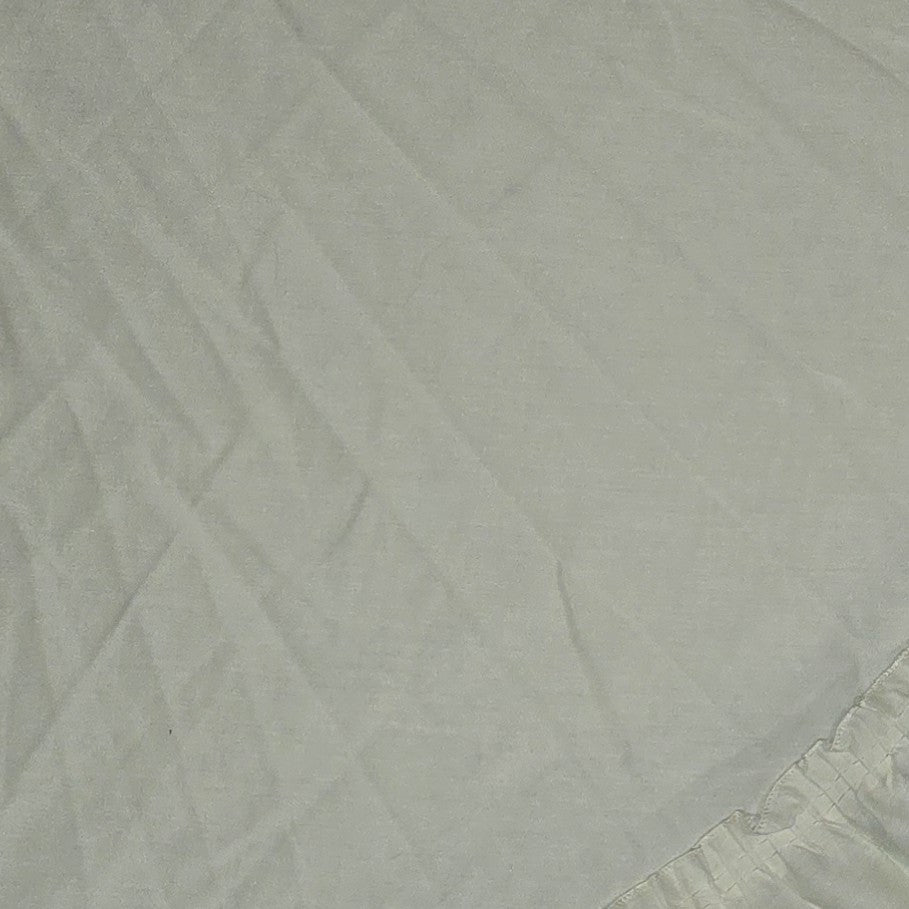 Cream Ruffled Circle Skirt